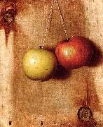 DeScott Evans De Scott Evans: Hanging Apples oil painting artist